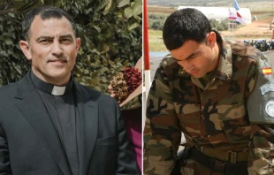 El P. Luis de la Pisa fue 25 años miembro de la Infantería de Marina española. Crédito: Opus Dei.