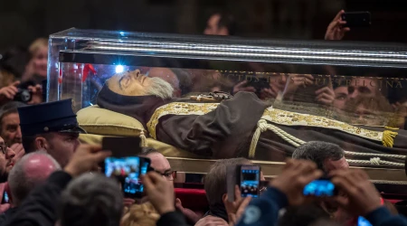 reliquias del Padre Pío de Pietrelcina