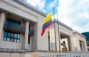 Palacio de Justicia de Colombia, sede también de la Corte Constitucional. Crédito: Eduardo Berdejo / EWTN.