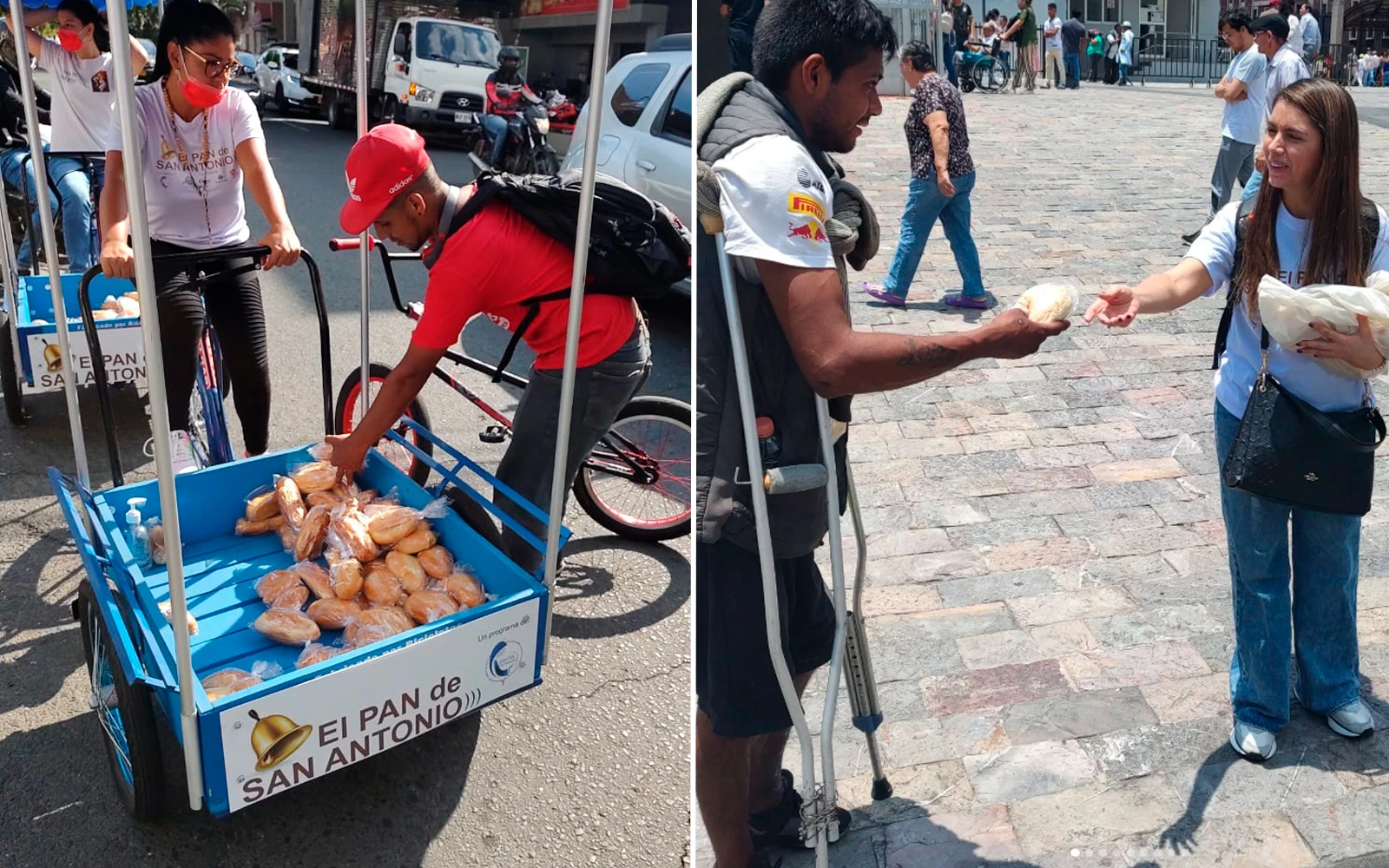 Voluntarios de El Pan de San Antonio durante las campañas anteriores.?w=200&h=150
