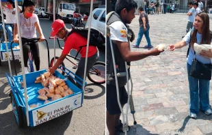 Voluntarios de El Pan de San Antonio durante las campañas anteriores. Crédito: El Pan de San Antonio.
