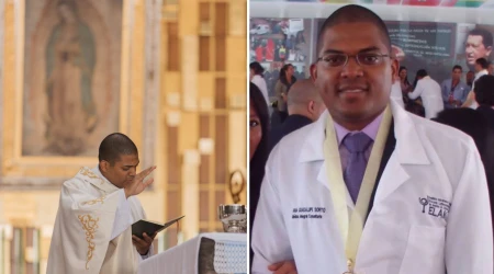 Médico panameño fue ordenado sacerdote en la Basílica de Guadalupe