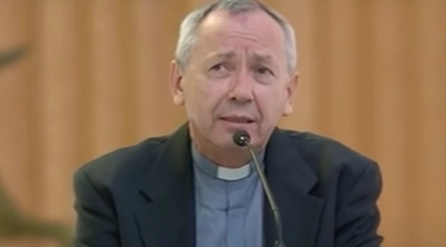 El P. Rupnik. Cru00e9dito: Captura de Pantalla Vatican Media?w=200&h=150