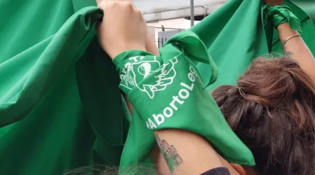 Pañuelo verde del aborto