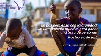 Del 4 al 8 de febrero, la Iglesia Católica se movilizará con distintas actividades en Roma en contra de la trata de personas