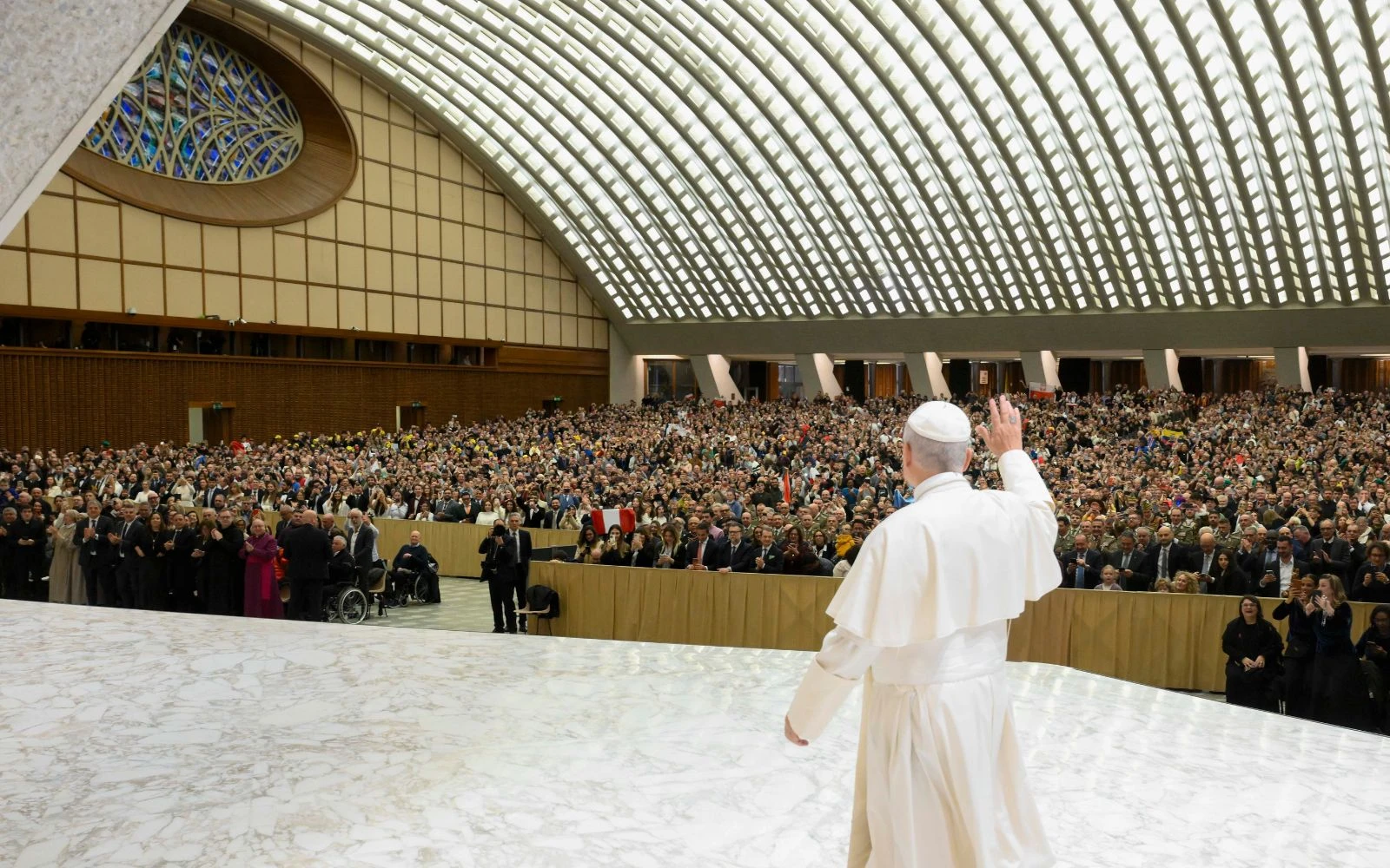 El Papa llega al Aula Pablo VI del Vaticano para la Audiencia General?w=200&h=150