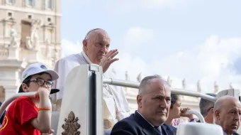 El Papa Francisco en la Audiencia General de este 22 de mayo