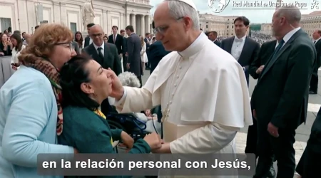 Imagen del vídeo de la Red Mundial de Oración por el Papa