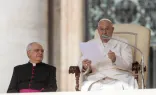 El Papa Francisco imparte su catequesis durante la Audiencia General