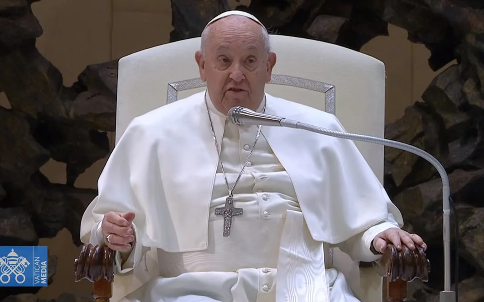 El Papa Francisco, durante la audiencia general del 28 de febrero de 2024.?w=200&h=150