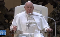 El Papa Francisco, durante la audiencia general del 28 de febrero de 2024.