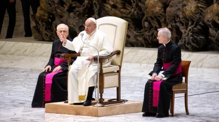El Papa Francisco en la Audiencia General de este miércoles 17 de marzo
