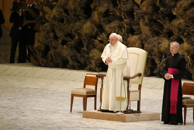 El Papa Francisco en la Audiencia General