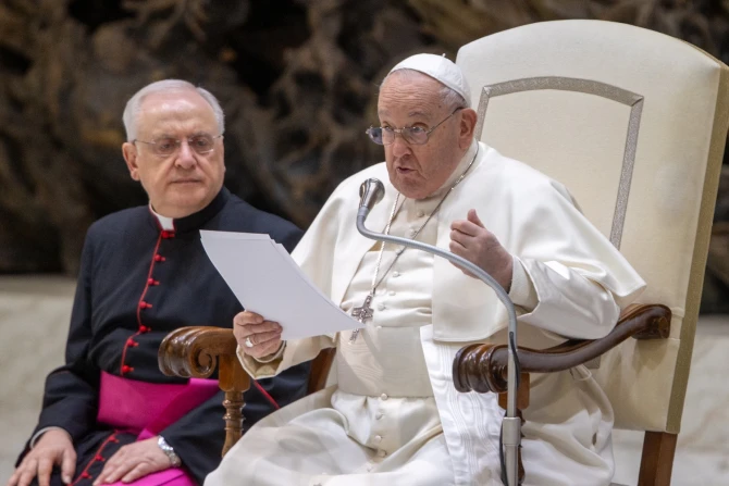 El Papa Francisco en la Audiencia General de este 31 de enero