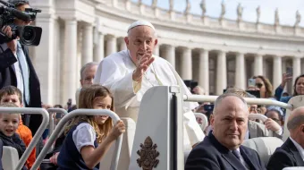 El Papa Francisco en la Audiencia General de este 8 de mayo
