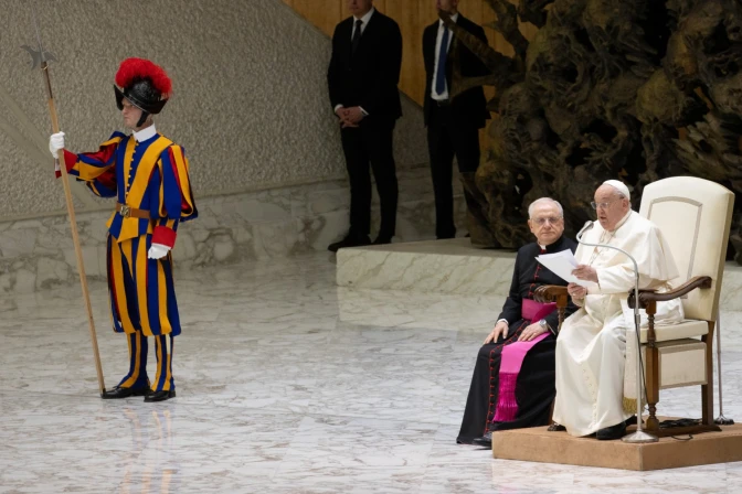 El Papa Francisco en la Audiencia General de este 22 de enero