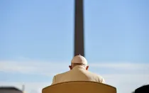 Imagen referencial del Papa Francisco en la Audiencia General