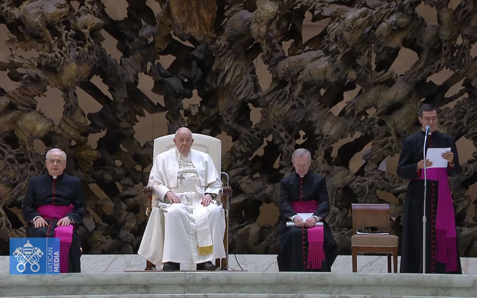El Papa Francisco cede de nuevo la lectura de su catequesis: “Estoy un poco resfriado”?w=200&h=150