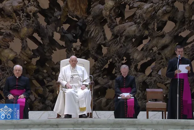 El Papa Francisco cede de nuevo la lectura de su catequesis: “Estoy un poco resfriado”