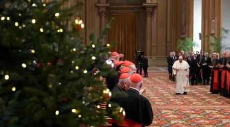 El Papa Francisco recibe a la curia romana para el discurso de Navidad 2023