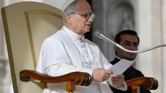 Imagen referencial del Papa León XIV