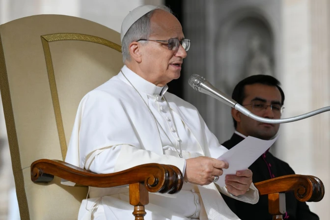 Imagen referencial del Papa León XIV