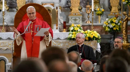 El Papa pronuncia su discurso