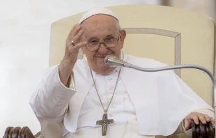 El Papa Francisco. Crédito: Daniel Ibáñez / ACI Prensa