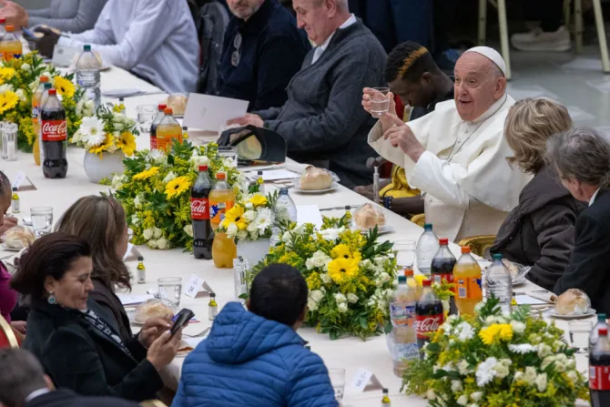 Papa Francisco almuerzo Jornada Mundial Pobres 19112023
