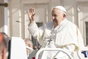 Papa Francisco en la audiencia general en el Vaticano 18042024