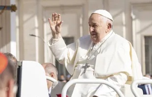 Detienen a fugitivo que intentó entrar armado a la Audiencia General del Papa Francisco en el Vaticano. Crédito: Daniel Ibáñez / ACI Prensa