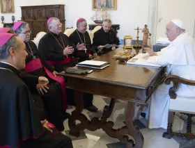 El Papa Francisco recibe a la nueva presidencia del CELAM