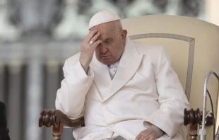 El Papa Francisco habla en nuevo libro sobre su salud y la posibilidad de la renuncia, entre otros temas. Crédito: Daniel Ibáñez / ACI Prensa