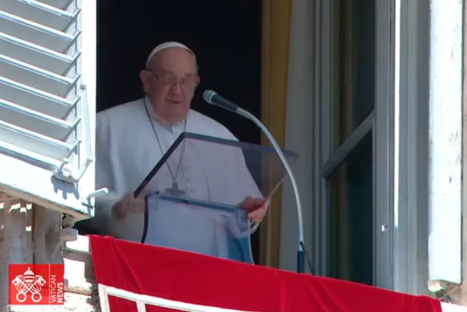 El Papa Francisco en el rezo del Regina Caeli de hoy, Domingo de la Divina Misericordia 07042024