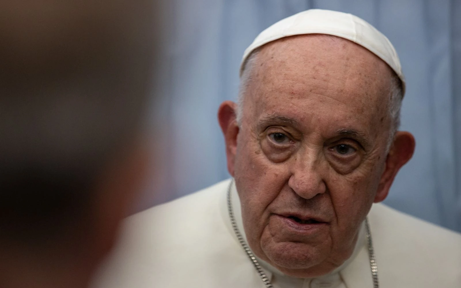 Papa Francisco en rueda de prensa en el avión al volver de Marsella (Francia).?w=200&h=150