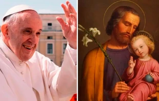 Papa Francisco - San José. Crédito: ACI