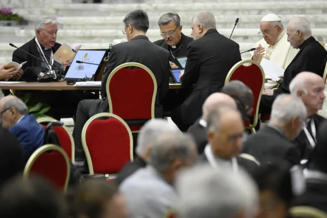 El Papa Francisco en el Sínodo de la Sinodalidad