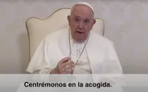 El Papa Francisco en video de intención de oración para septiembre de 2023.