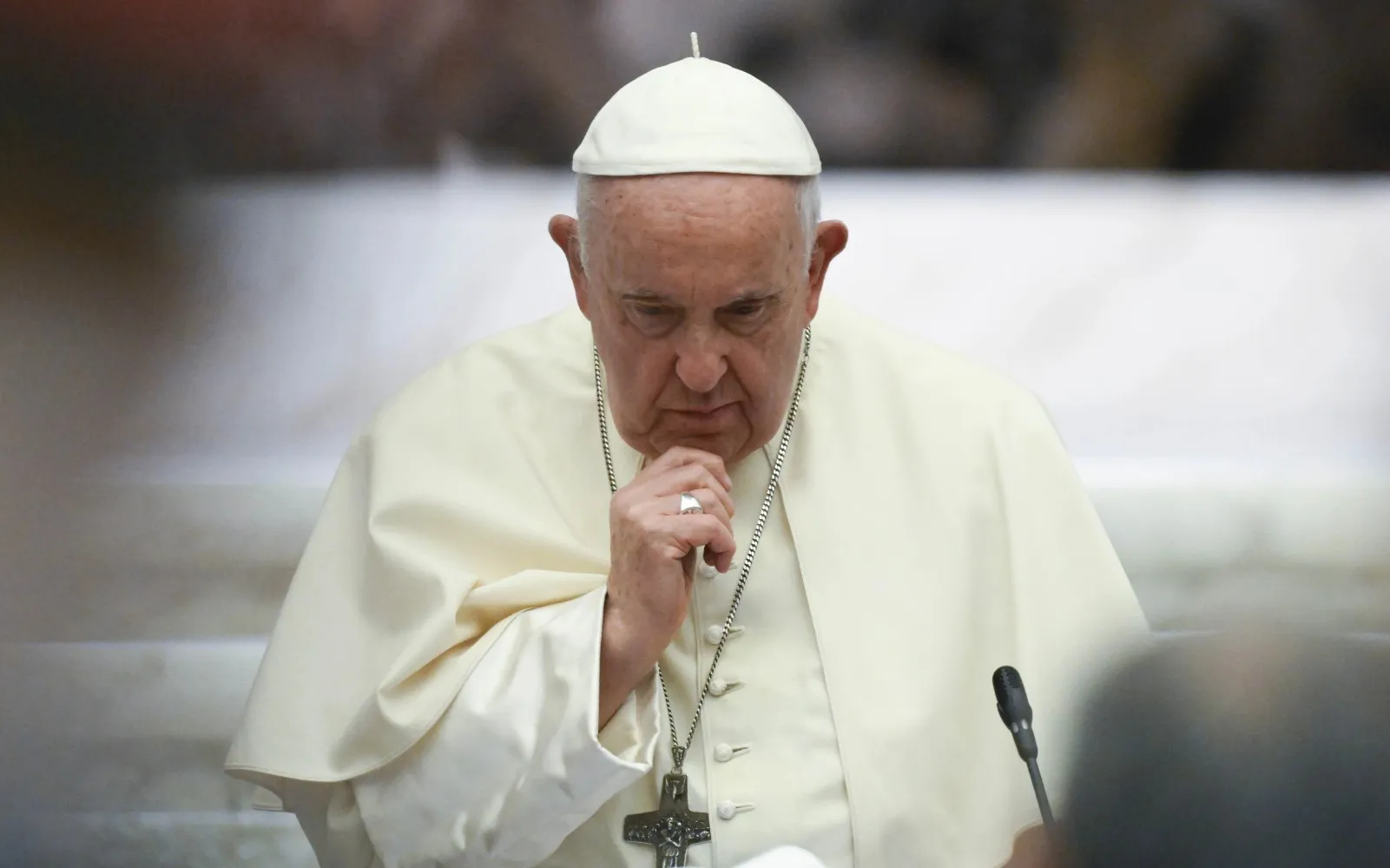 El Papa Francisco durante la primera asamblea del Sínodo sobre la Sinodalidad.?w=200&h=150