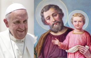 Papa Francisco. Crédito: Giulio Napolitano - Shutterstock San José. Crédito: Renata Sedmakova - Shutterstock