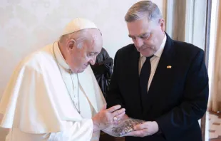 Audiencia del Papa Francisco con el general Mark Milley este 21 de agosto en el Vaticano Vatican Media