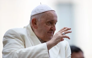 Imagen referencial del Papa Francisco Crédito: Daniel Ibáñez/ACI Prensa