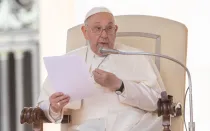 El Papa Francisco en la Audiencia General de este 17 de abril