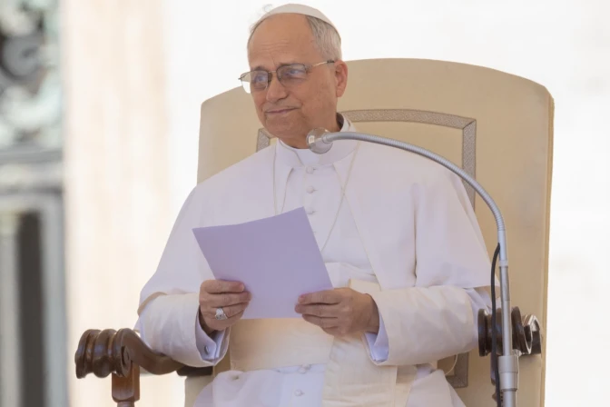 El Papa León XIV en su segunda Audiencia General