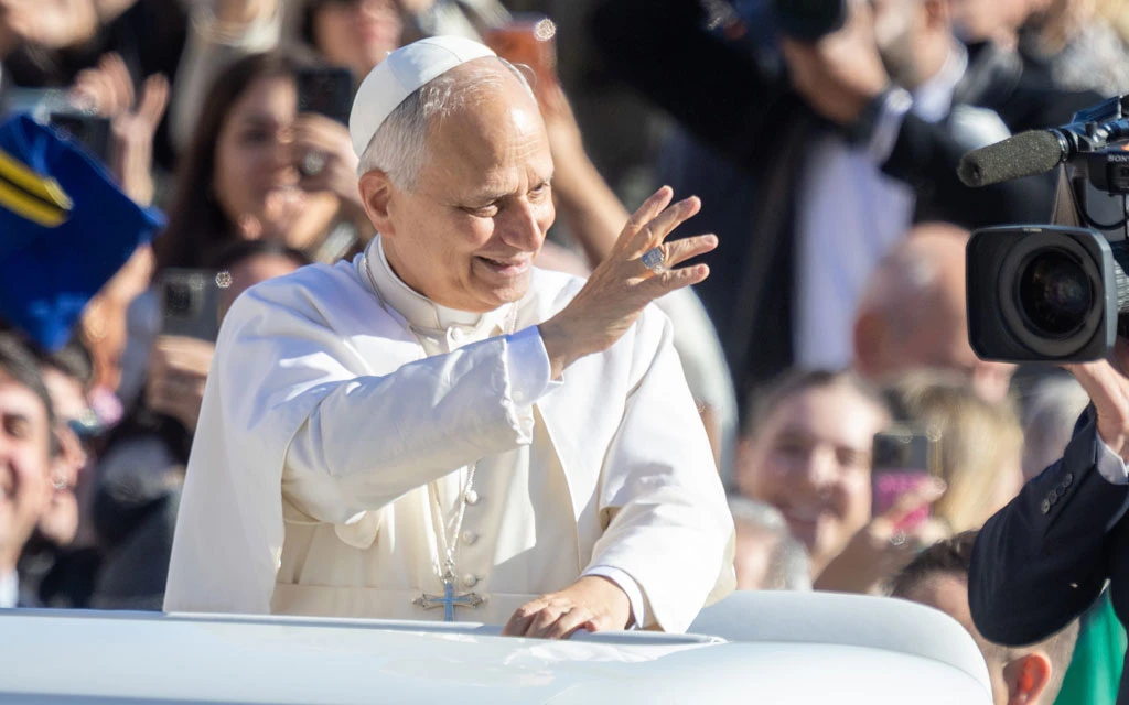 El Papa León XIV en la Plaza de San Pedro en el Vaticano.?w=200&h=150