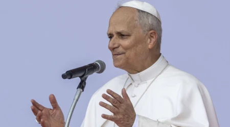El Papa León XIV en Tor Vergata en la Misa final del Jubileo de los Jóvenes el 3 de agosto