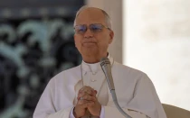 El Papa León XIV en el Vaticano,