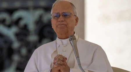 El Papa León XIV en el Vaticano,