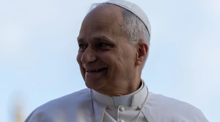 El Papa León XIV en el Vaticano