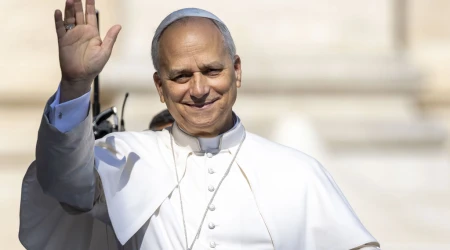 El Papa León XIV en la audiencia general del miércoles 6 de agosto en el Vaticano.